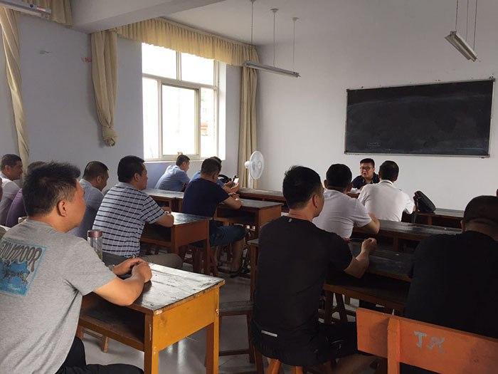 2017年8月份高技工、中技工的考試現(xiàn)場