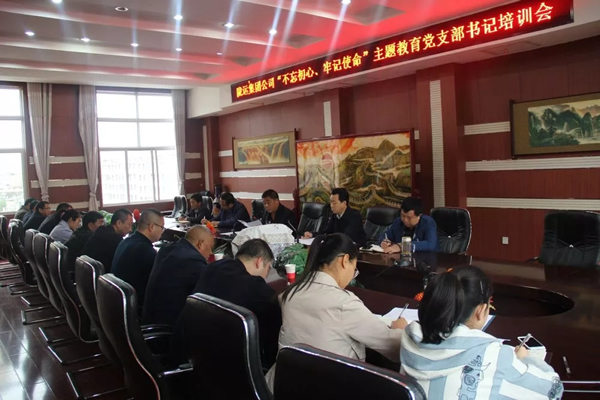 隴運(yùn)集團(tuán)公司召開(kāi)“不忘初心、牢記使命”主題教育黨支部書(shū)記培訓(xùn)會(huì)