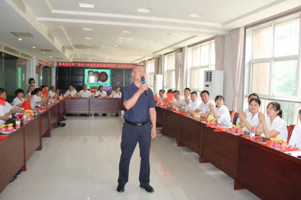 隴運集團公司機關(guān)黨支部開展“慶·七一 知黨史 感黨恩 頌黨情”主題黨日活動