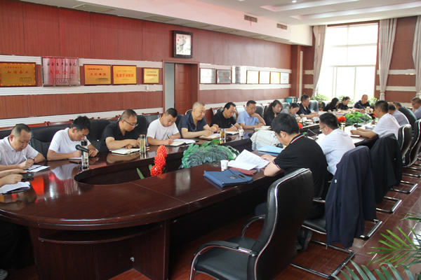 隴運(yùn)集團(tuán)公司召開(kāi)黨委理論學(xué)習(xí)中心組集中學(xué)習(xí)暨黨委(擴(kuò)大)會(huì)議